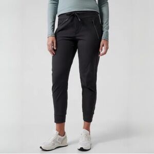 {Athleta} "Trekkie North Jogger" Black Ripstop Track Pants